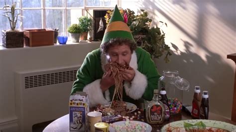 elf cereal scene